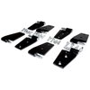 55395384K8 Door Hinge Kit for 2007-18 Jeep JK Wrangler w/ 4-Doors, Includes 4 Left and 4 Right Hinges and Hardware - image 2