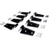 55395384K8 Door Hinge Kit for 2007-18 Jeep JK Wrangler w/ 4-Doors, Includes 4 Left and 4 Right Hinges and Hardware - image 4