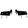 55395384K Door Hinge Kit for 2007-2018 Jeep JK Wrangler w/Full or Half Doors, L & R [Black, Aluminum, Steel, Front or Rear] - image 2