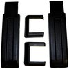 55397091K Tailgate Hinge Cover Set for 2007-2018 Jeep JK Wrangler [Black, Plastic, Rear] - image 2
