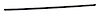 55397279AB Hood Weatherstrip, 2018-2018 Jeep Wrangler JK, 2007-2017 Jeep Wrangler - image 1