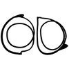 55399212K Front Door Weatherstrip Set for 2011-2022 Jeep Grand Cherokee WK - image 3