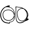 55399212K Front Door Weatherstrip Set for 2011-2022 Jeep Grand Cherokee WK - image 4