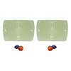 Clear Parking/Turn Signal Lights Kit for 1987-1993 Jeep Wrangler YJ - image 1