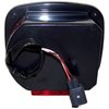 56018649AC Tail Light for Jeep 1998-2006 TJ Wrangler, Has Square 4-Prong Connector [Clear, Red, Plastic, Rear] - image 4