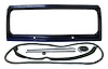 5758971K Windshield Frame Kit for 1976-1986 Jeep CJ - image 1