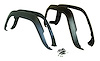 5AGK Fender Flare Kit for 1984-1994 Jeep XJ Cherokee, Includes 4 Flat Black Flares and Hardware, No Brackets - image 1