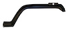 5AH14JX9 Fender Flare for 1987-1995 Jeep YJ Wrangler (Except Renegade) [Black, Plastic, Front] - image 1
