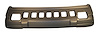 5DN63SS5 Fascia for 1996-1998 Jeep ZJ Grand Cherokees w/ Laredo Package w/ Fog Lamps, Gray Textured [Gray, Plastic, Front] - image 1