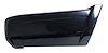5DY08TZZ Bumper End Cap for 1997-2001 Jeep XJ Cherokee, Flat Black Finish [Black, Plastic, Rear] - image 1