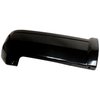5DY08TZZ Bumper End Cap for 1997-2001 Jeep XJ Cherokee, Flat Black Finish [Black, Plastic, Rear] - image 2