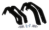 5FWKMMT Fender Flare Master Kit for 1997-2001 Jeep XJ Cherokee, Includes 4 Matte Black Primed Fender Flares, All Retainers