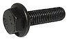 6102037AA Sway Bar Bracket Bolt for 1997-2006 Jeep TJ Wrangler [Black, Steel, Front] - image 1