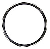641955 Flywheel Ring Gear for Jeep/Willys 1948-1953 CJ-3A, 1950-1952 M38, 1947-1950 Pickup, 1948-1953 Sedan Delivery