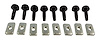 6506825K8 Hard Top Hardware Kit, 2004-2006 Jeep Wrangler Unlimited, 2005-2006 Jeep Wrangler Unlimited Rubicon, 2004-2006 Jeep TJ - image 1