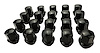 6509422BLK Lug Nut Kit for 2011-2024 Dodge, Jeep Models