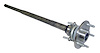 68003533AA Axle Shaft Assembly for 2007 Jeep JK Wrangler w/ Dana 35 Rear Axle, Includes Axle Shaft, Retainer, Bearing - image 1