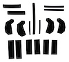 68026937AB Hard Top Seal Kit - image 1