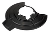 68043286AB Brake Dust Shield for 2007-2018 Jeep JK Wrangler [Black, Steel, Front] - image 1