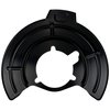 68043286AB Brake Dust Shield for 2007-2018 Jeep JK Wrangler [Black, Steel, Front] - image 3