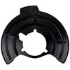 68043287AB Brake Dust Shield for 2007-2018 Jeep JK Wrangler [Black, Steel, Front] - image 2