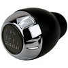 68085312AB Shift Knob for 2011-2018 Jeep JK Wrangler w/ Manual Transmission, Chrome Bezel [Black, Chrome, Plastic] - image 3