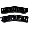 68138374K Fascia Bracket Set for 2014-2018 Jeep KL Cherokee [Black, Plastic, Front] - image 3