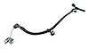 68141849AD Fuel Line for 2012-2018 Jeep JK Wrangler w/ 3.0L Gasoline & 3.6L Engines [Black, Plastic, Stainless Steel, Front] - image 1