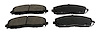 68144163AF Disc Brake Pad, 2012-2016 Chrysler Town & Country, 2012-2019 Dodge Grand Caravan, 2012-2019 Dodge Journey - image 1