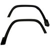 68210314K Fender Flare Set for 2014-2018 Cherokee w/o Body Colored Fender Flares [Black, Plastic, Front] - image 2