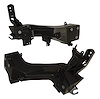 68223399K Headlight Mounting Bracket Set for 2014-2022 Jeep WK2 Grand Cherokee [Black, Plastic, Front] - image 1