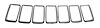 68227779AA Grille Insert Set - image 1