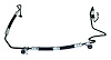 68247933AC Power Steering Pressure Hose - image 1