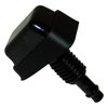 68293253AA Liftglass Washer Nozzle for 2018+ Jeep JL Wrangler w/ Hard Top [Black, Plastic, Rear] - image 2