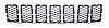 68317863AA Grille Insert Set, 2016-2016 Jeep Grand Cherokee, 2017-2019 Jeep Grand Cherokee