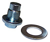 Oil Pan Plug & Gasket 1985-91 All Jeeps w/ 2.5/4.0/4.2L Engines - image 1