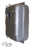 83502961 Fuel Tank for 1987-1990 Jeep YJ Wrangler w/ 2.5L Engine w/ Fuel Injection [Silver, Metal] - image 1