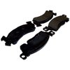 83504371 Brake Pad Set for 1974-1991 Jeep SJ, J-Series, Includes Left and Right [Gray, Semi-Metallic, Front] - image 2
