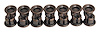 A3051K Soft Top Door Snap Kit, 1941-1943 Willys MB - image 1