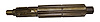 A519 Main Shaft for 1941-1945 Jeep MB w/ T84 Transmission, 9-5/16 in. Long, 6 Splines [Unpainted, Steel] - image 1