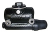 A556 Brake Master Cylinder for 1941-1948 Jeep MB & 1945-1948 Jeep CJ-2A, Center of Bolt Hole to Center of Bolt Hole is 3 1/8