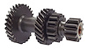 A739 Cluster Gear for 1941-1945 Jeep MB w/ T84 Transmission [Unpainted, Metal] - image 1