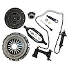 CMK12 Clutch Master Kit for 1997-2000 Jeep TJ Wrangler LHD w/ 2.5L Engine [Black, Rubber, Semi-Metallic, Steel] - image 1