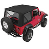 Black Diamond Complete Soft Top for 1997-2006 Jeep Wrangler TJ - image 1