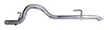 E0055188 Exhaust Tail Pipe, 1997-2001 Jeep Cherokee