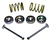 J0120239 Brake Shoe Hold Down Kit for 1963-1968 Jeep Models - image 1