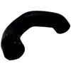 J0992965 Fuel Filler Hose for 1970-1975 Jeep CJ-5, 2-5/8 in. OD, 2-3/16 in. ID, Has Hole on Side for Vent [Black, Rubber] - image 2