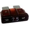 J3231214 Fuse for 7.5 Amp Fuse (Maroon) [Maroon, Silver, Metal, Plastic] - image 2