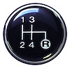 J3241067 Shift Knob Insert for 1980-1986 Jeep Models - image 1