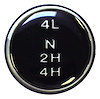 J3241430 Shift Knob Insert for 1980-1986 Jeep Models - image 1